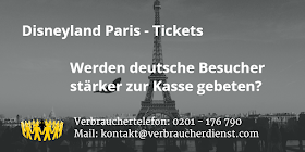 Disneyland Paris | Tickets | Werden deutsche Besucher stärker zur Kasse gebeten?