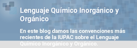 Blog de Lenguaje Químico Orgánico e inorgánico