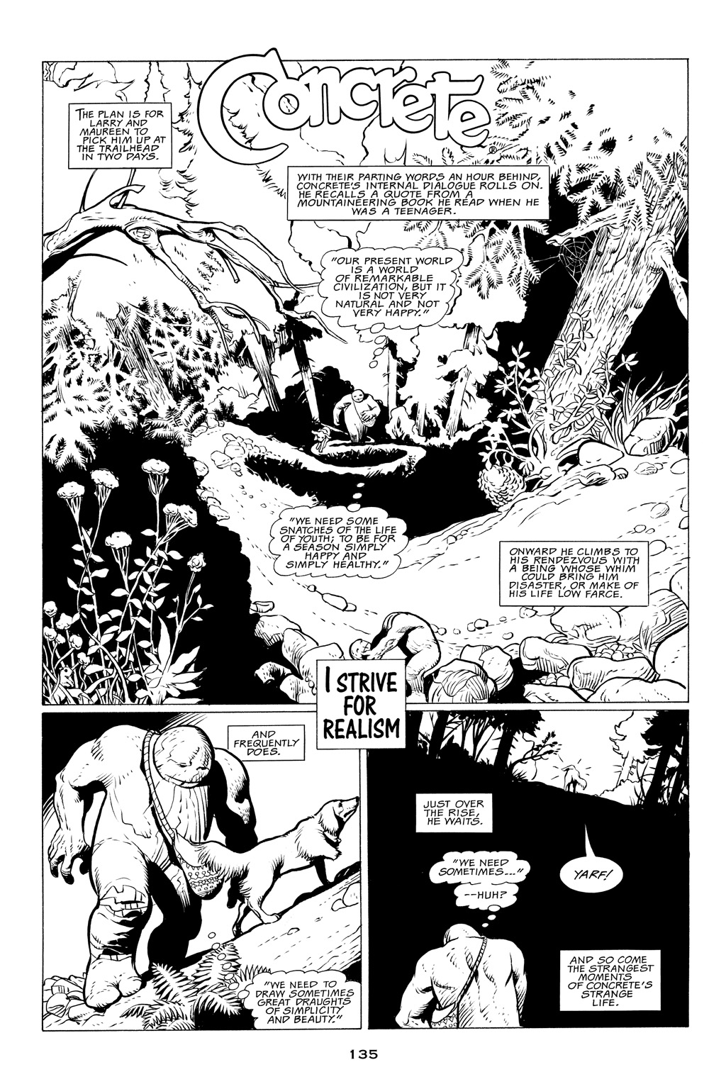 Read online Concrete (2005) comic -  Issue # TPB 6 - 132