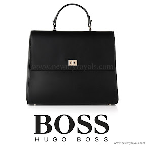 Queen Letizia Style HUGO BOSS Bespoke Leather Handbag