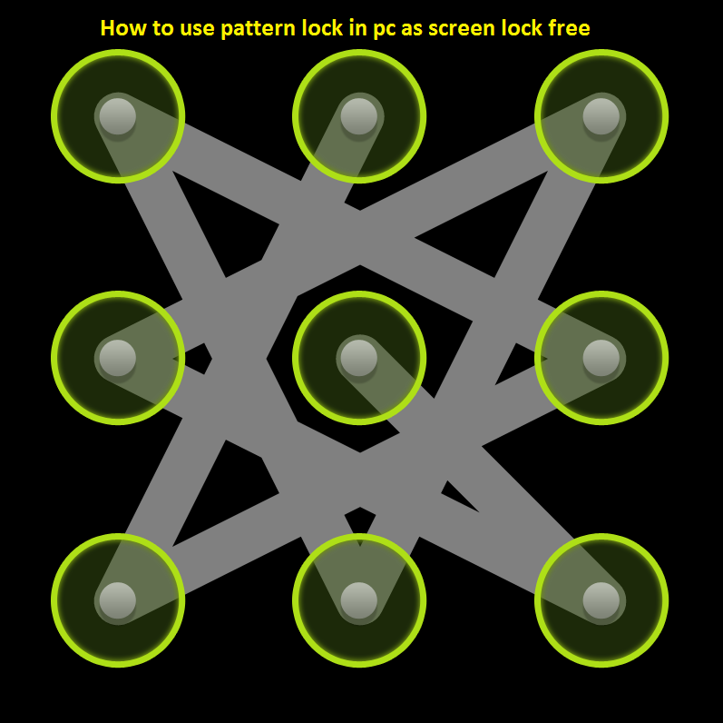 How To Use Pattern Lock In Pc Window Me Pattern Lock Kaise Lagaye Worldtriks4u Learn 