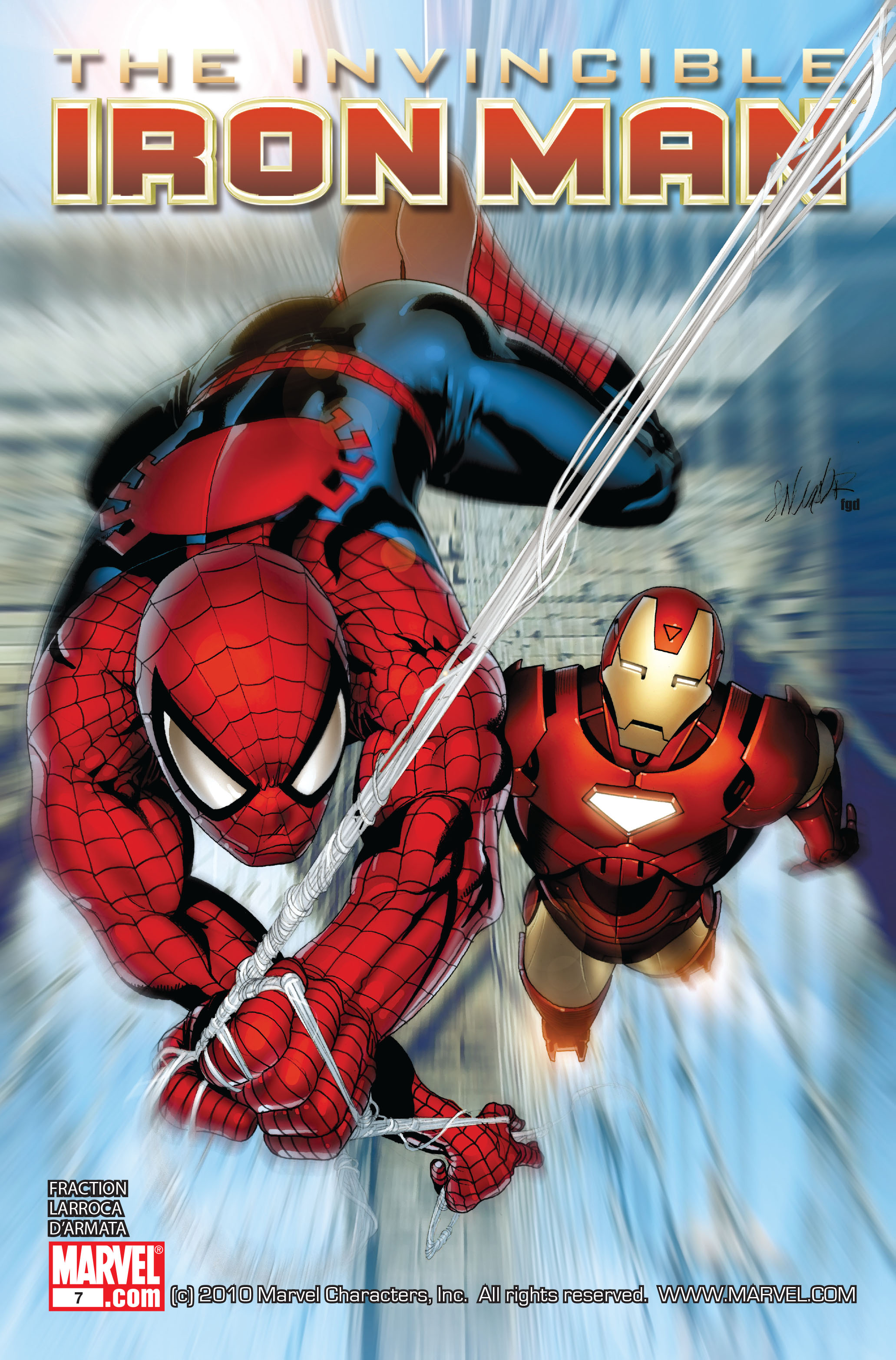 Read online Invincible Iron Man (2008) comic -  Issue #7 - 1