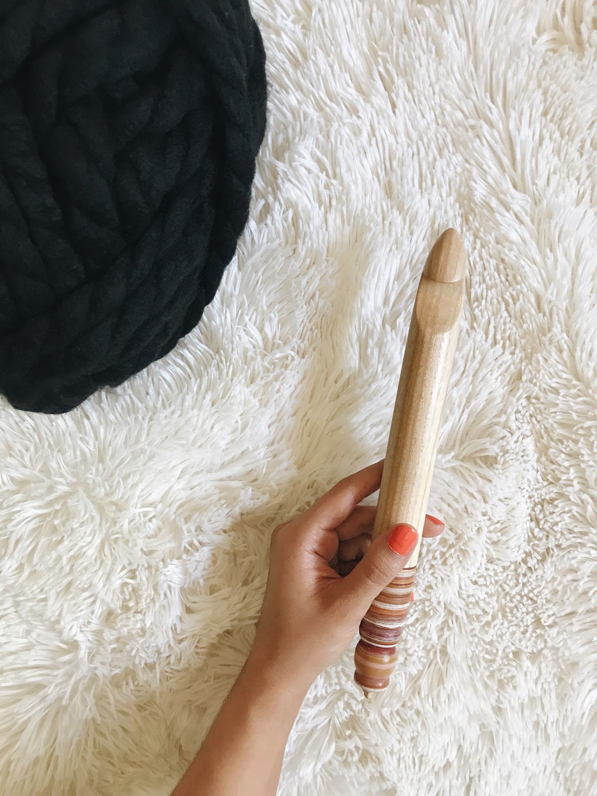 Brenna Ann Handmade The 30 Minute Jumbo Hook + Yarn Crochet Basket