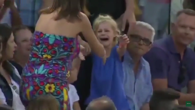 Rafael Nadal Stops Tennis Match as Worried Mother looks for her