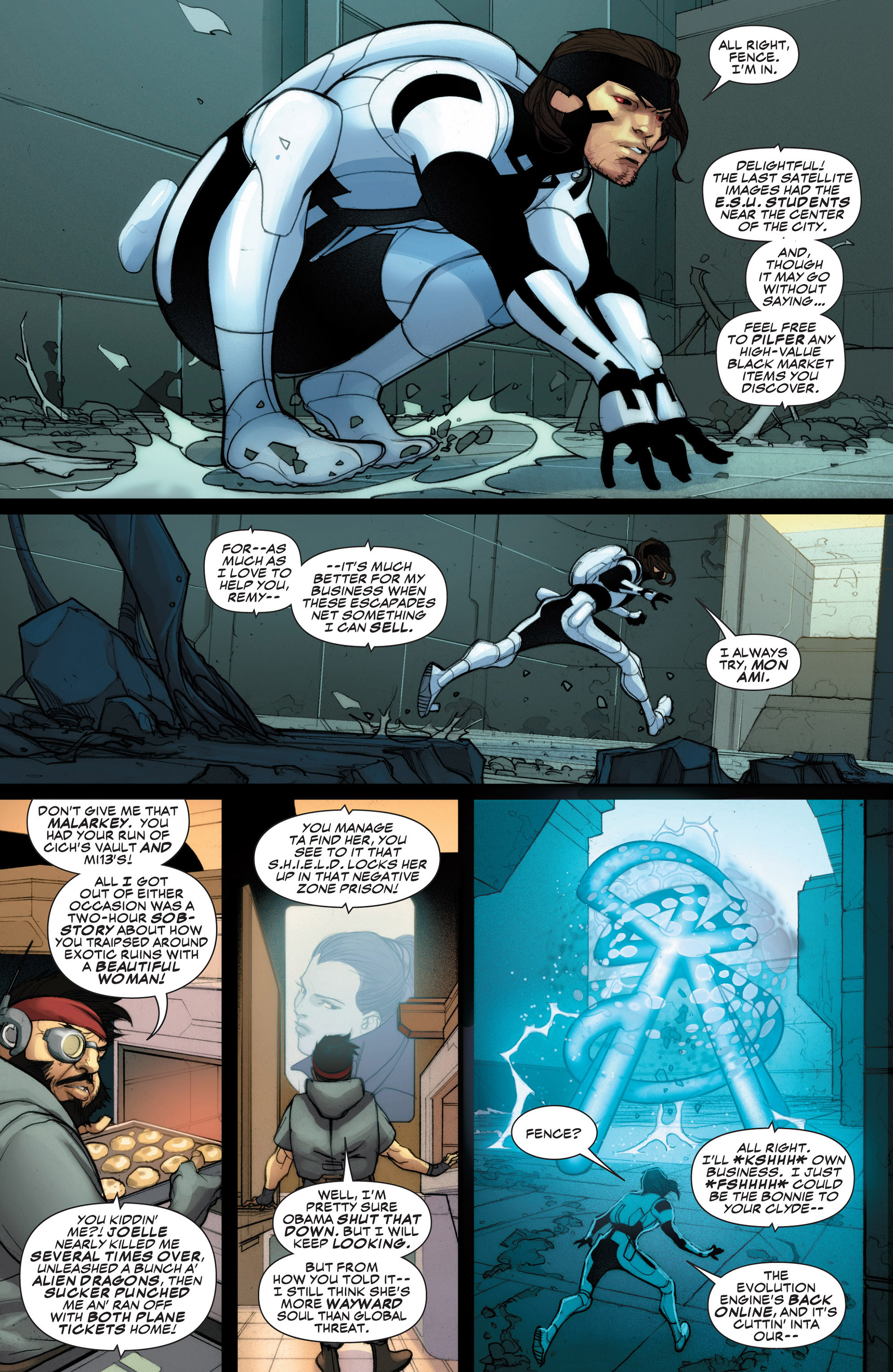 Read online Gambit (2012) comic -  Issue #8 - 5