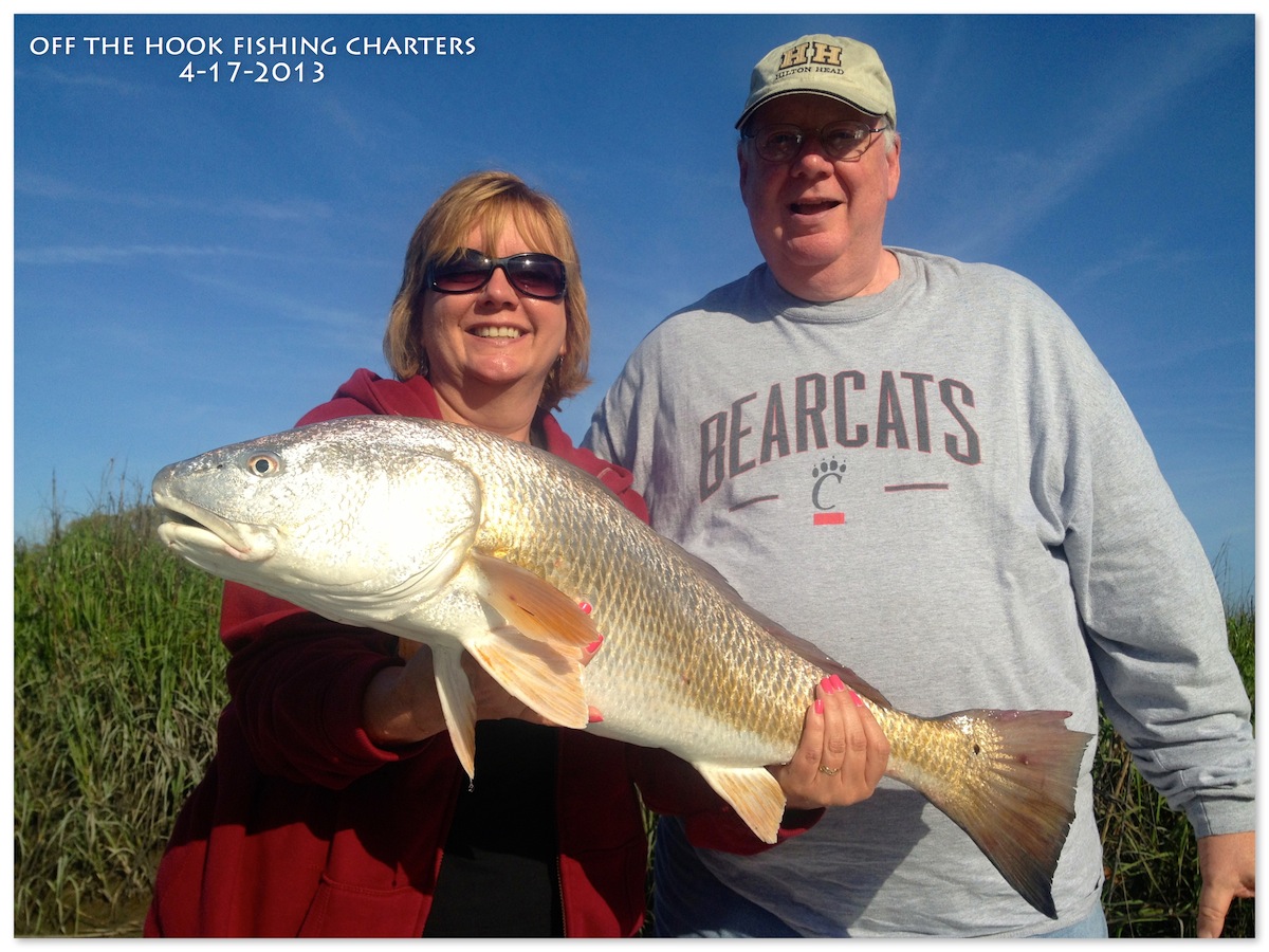 Hilton Head Fishing with Off The Hook Fishing Charters April 2013