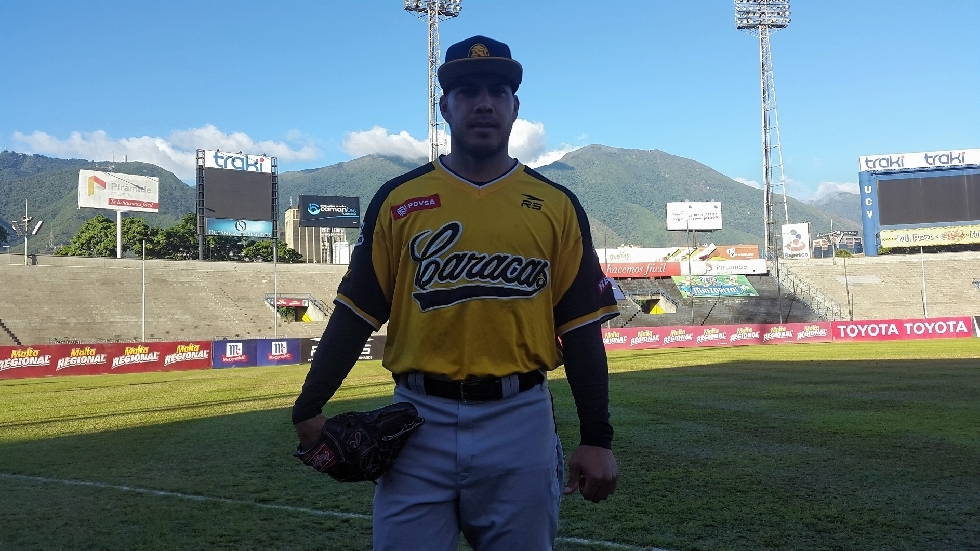 César Jiménez solamente pudo hacer un pitcheo en Puerto La Cruz