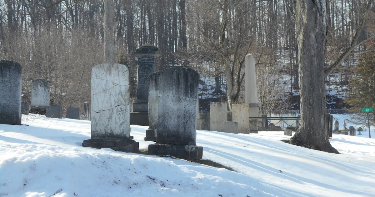 New York State of Mind PALMYRA CEMETERY IN THE WINTER