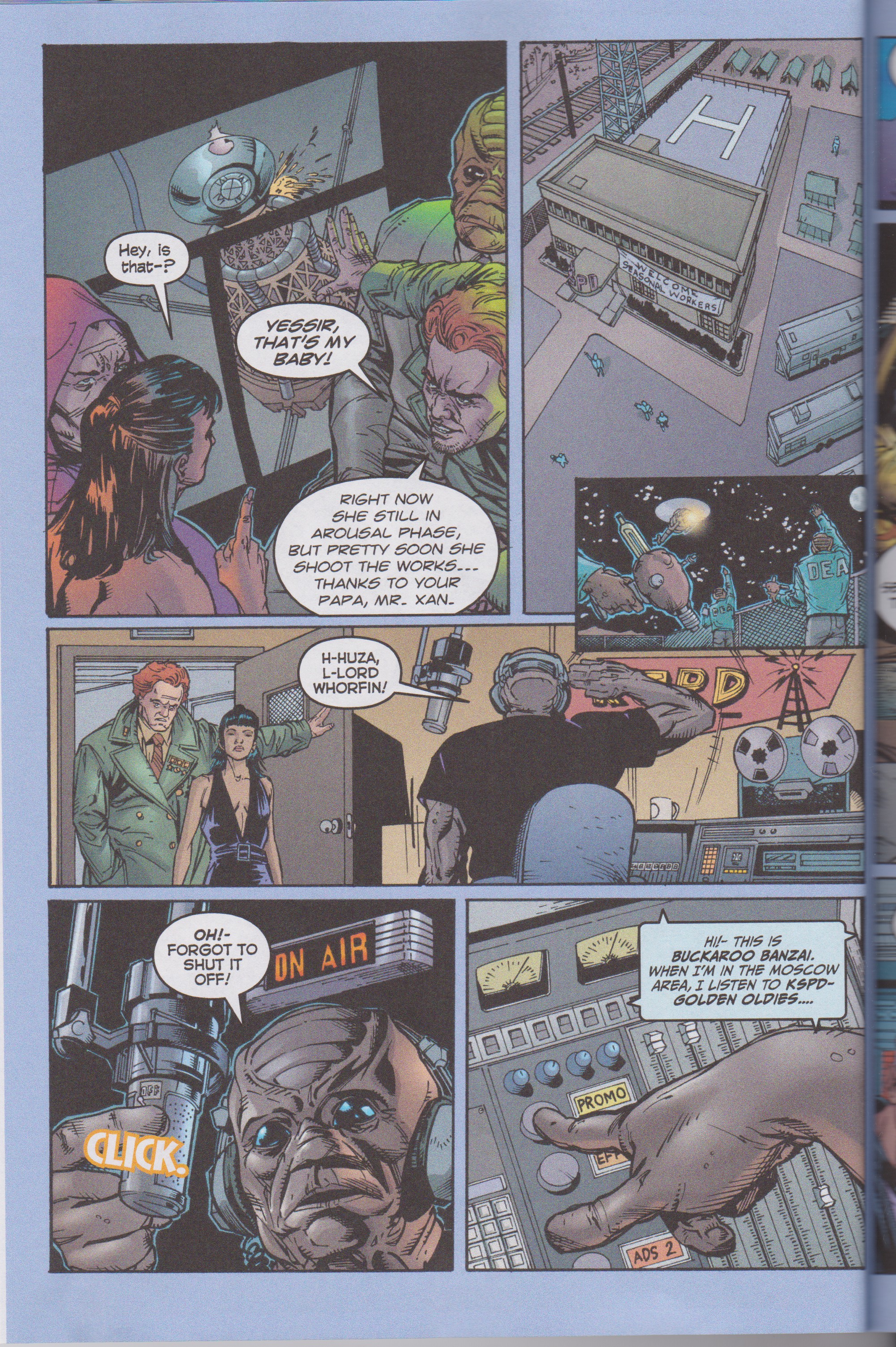 Read online Buckaroo Banzai: Return of the Screw (2007) comic -  Issue # TPB - 56
