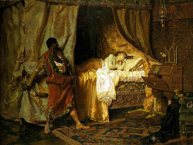 Shakespeare, o bardo 3 Otelo e Desdemona mu%25C3%25B1oz Degrain