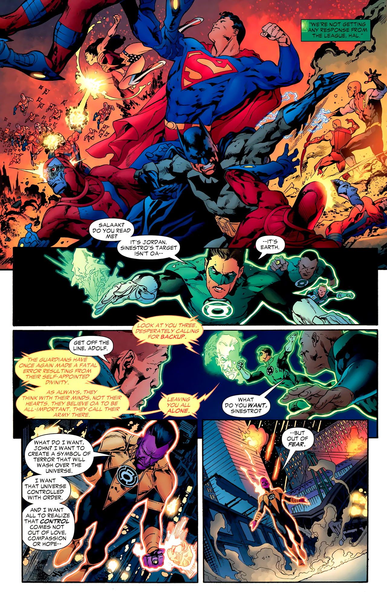 Read online Green Lantern (2005) comic -  Issue #24 - 5