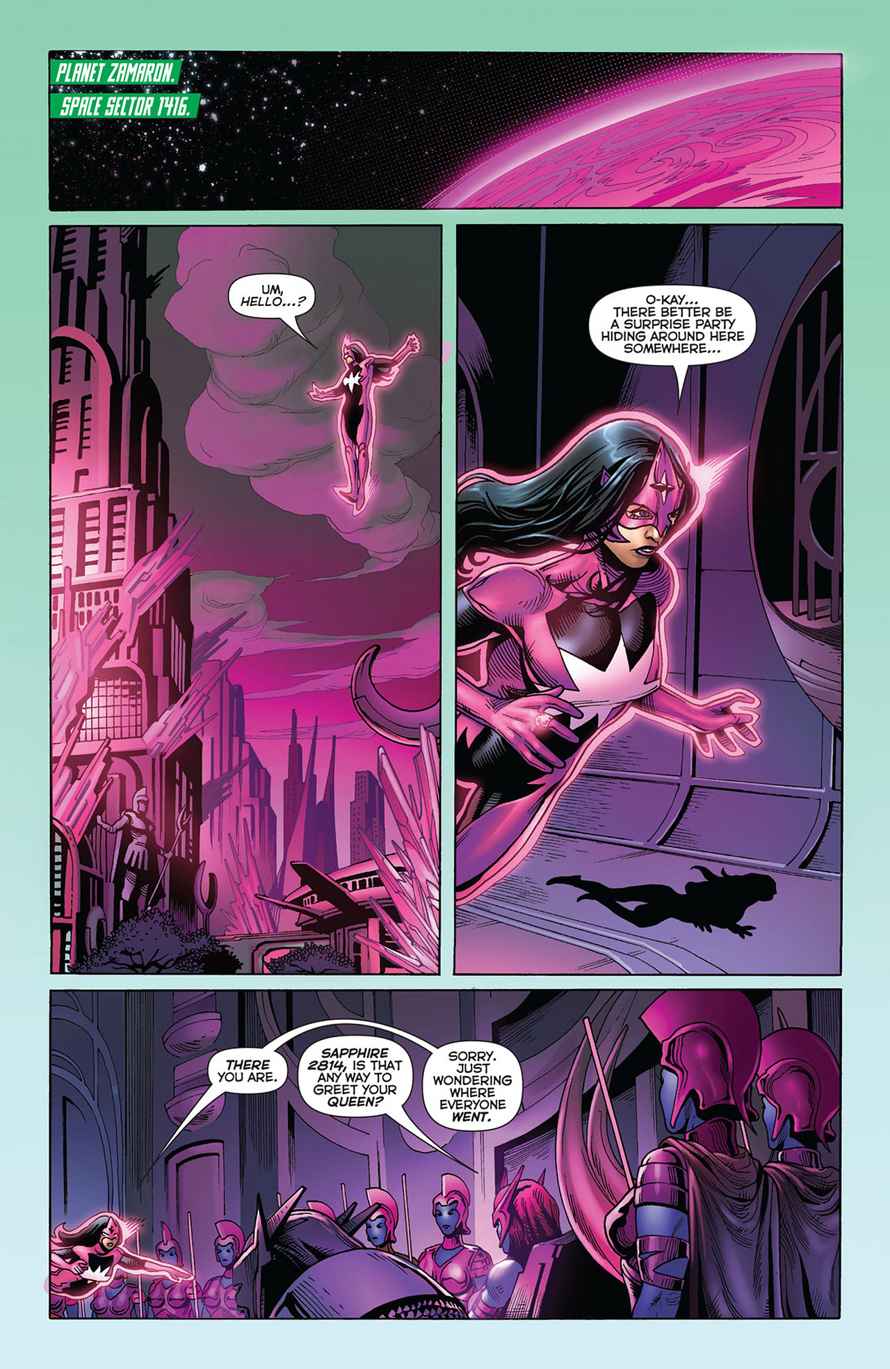 Read online Green Lantern: New Guardians comic -  Issue #14 - 7