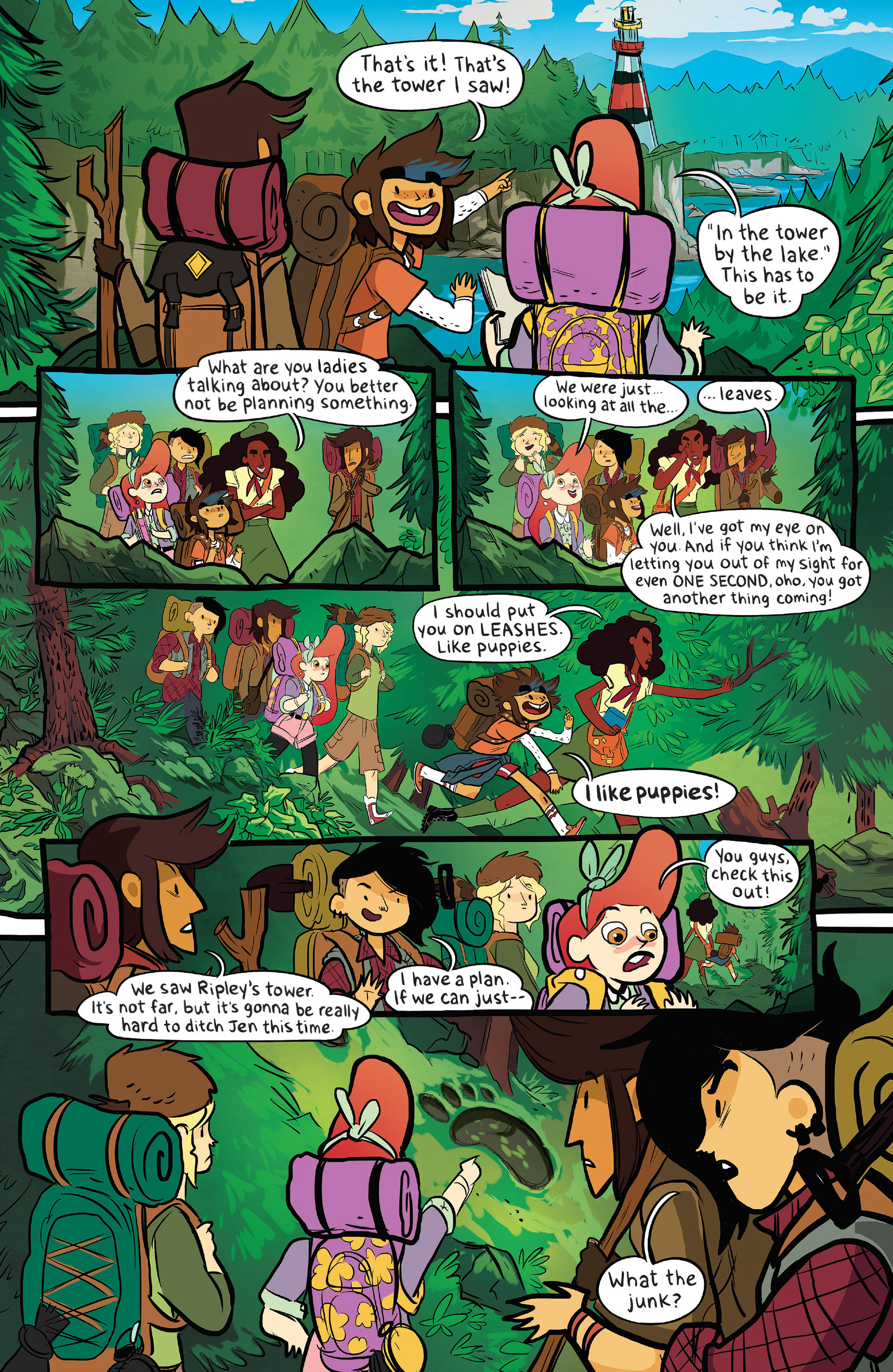 Read online Lumberjanes comic -  Issue #4 - 4