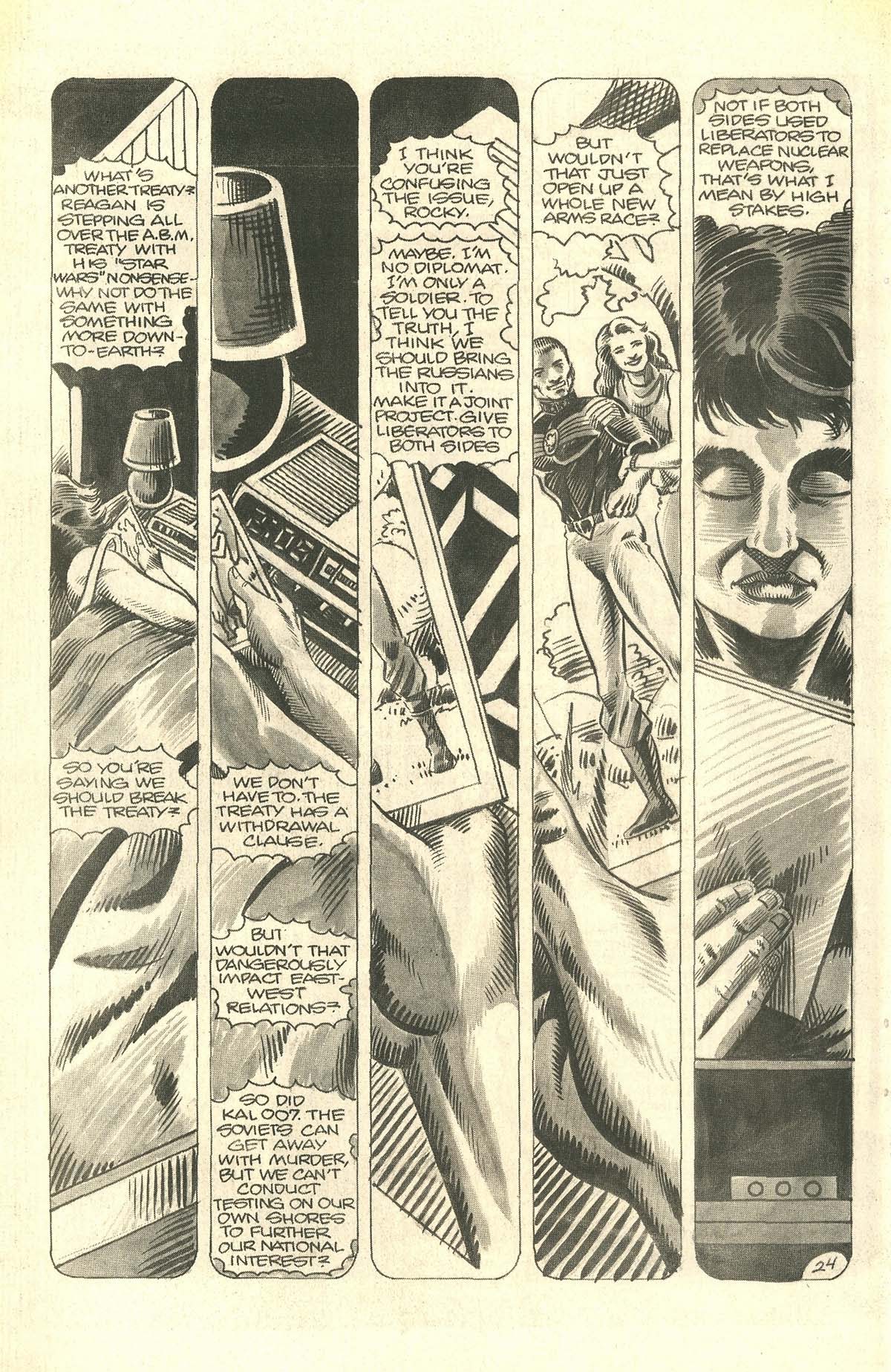Read online Liberator (1987) comic -  Issue #3 - 26