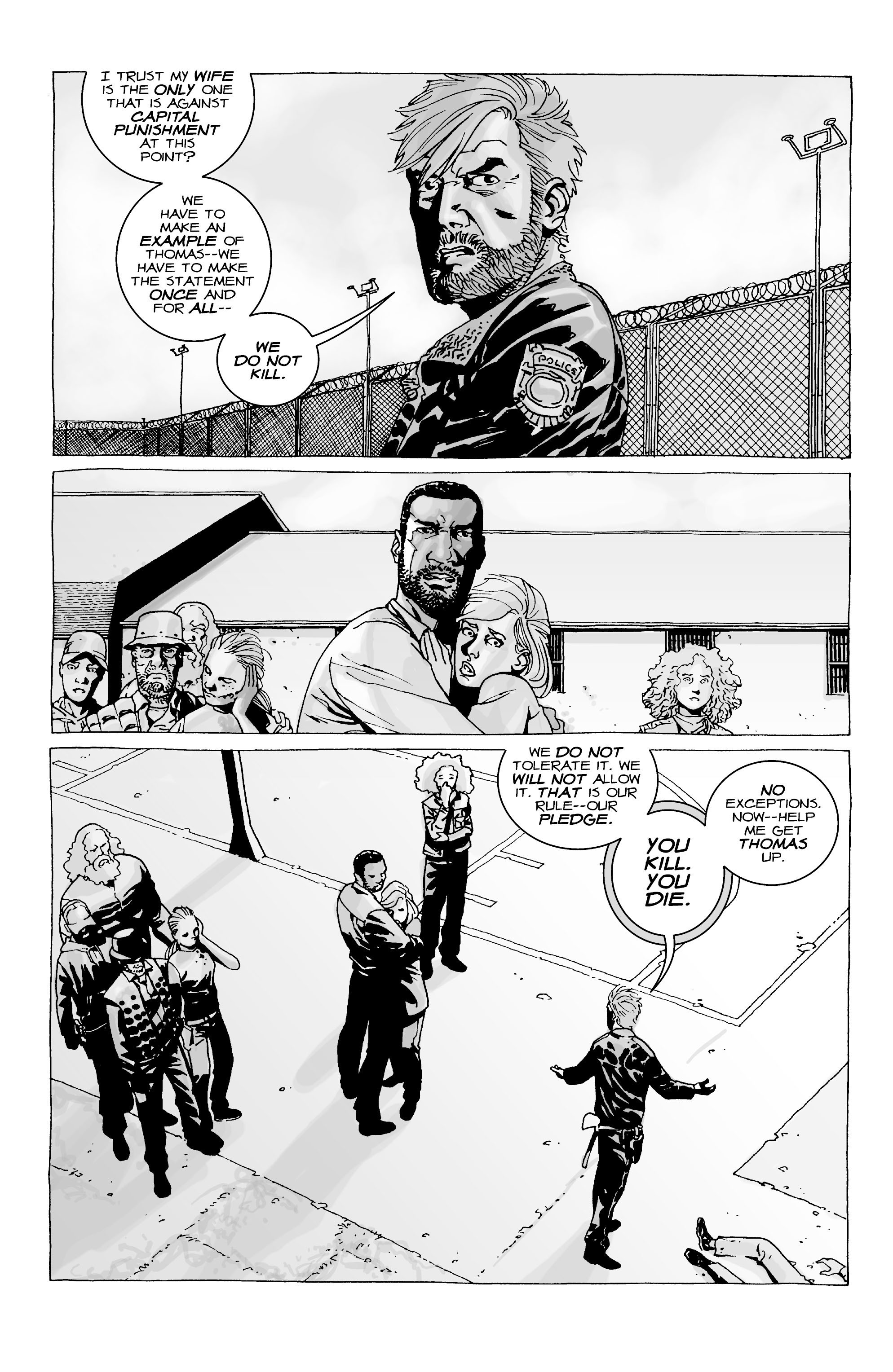 Read online The Walking Dead comic -  Issue #17 - 22