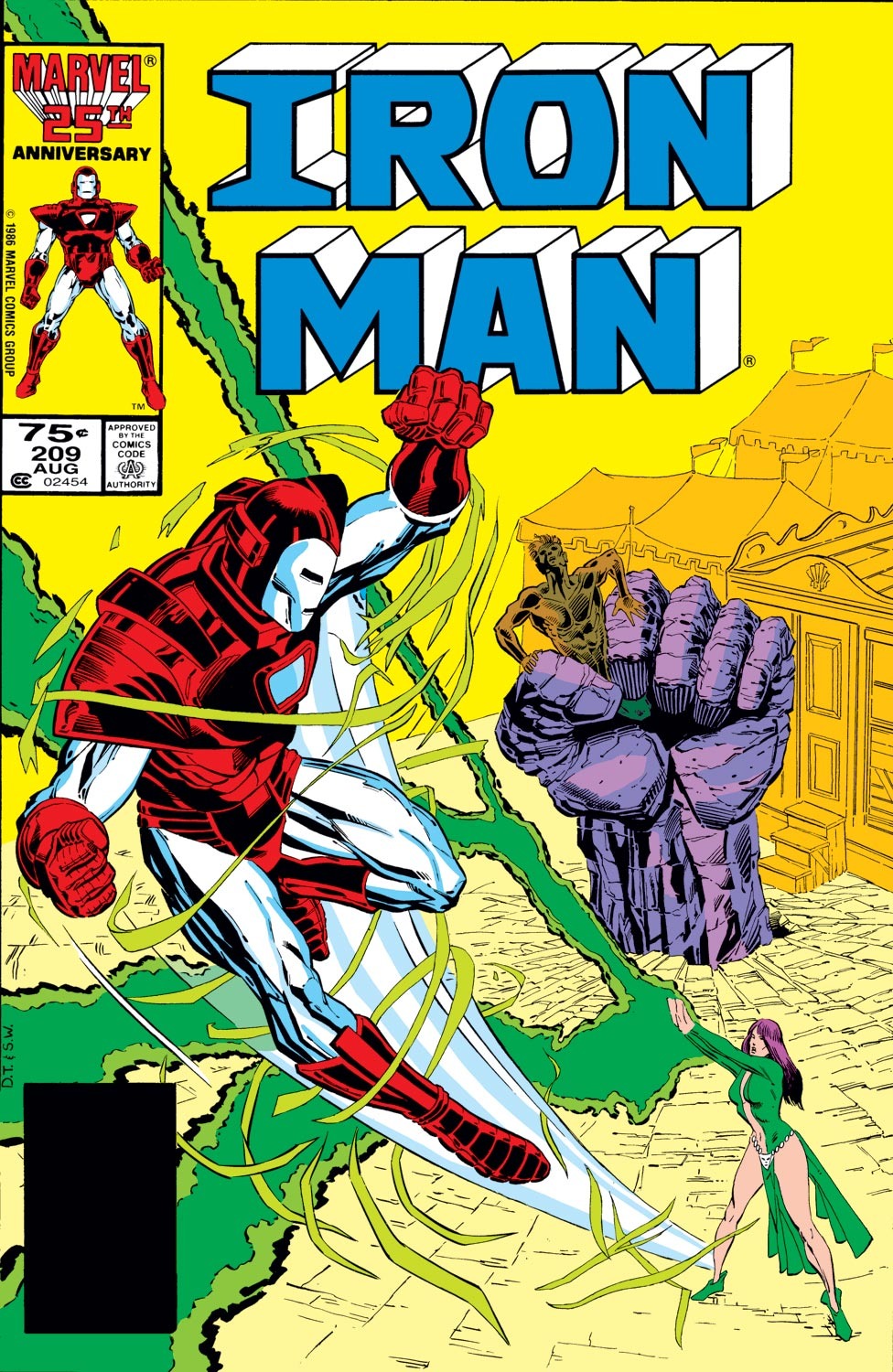 Read online Iron Man (1968) comic -  Issue #209 - 1