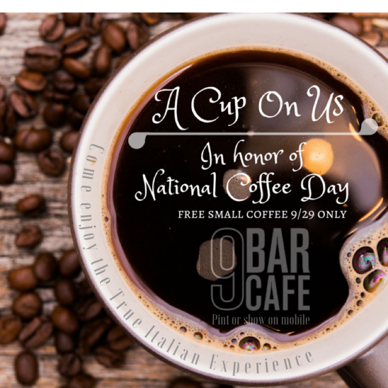 Jersey City Eats National Coffee Day