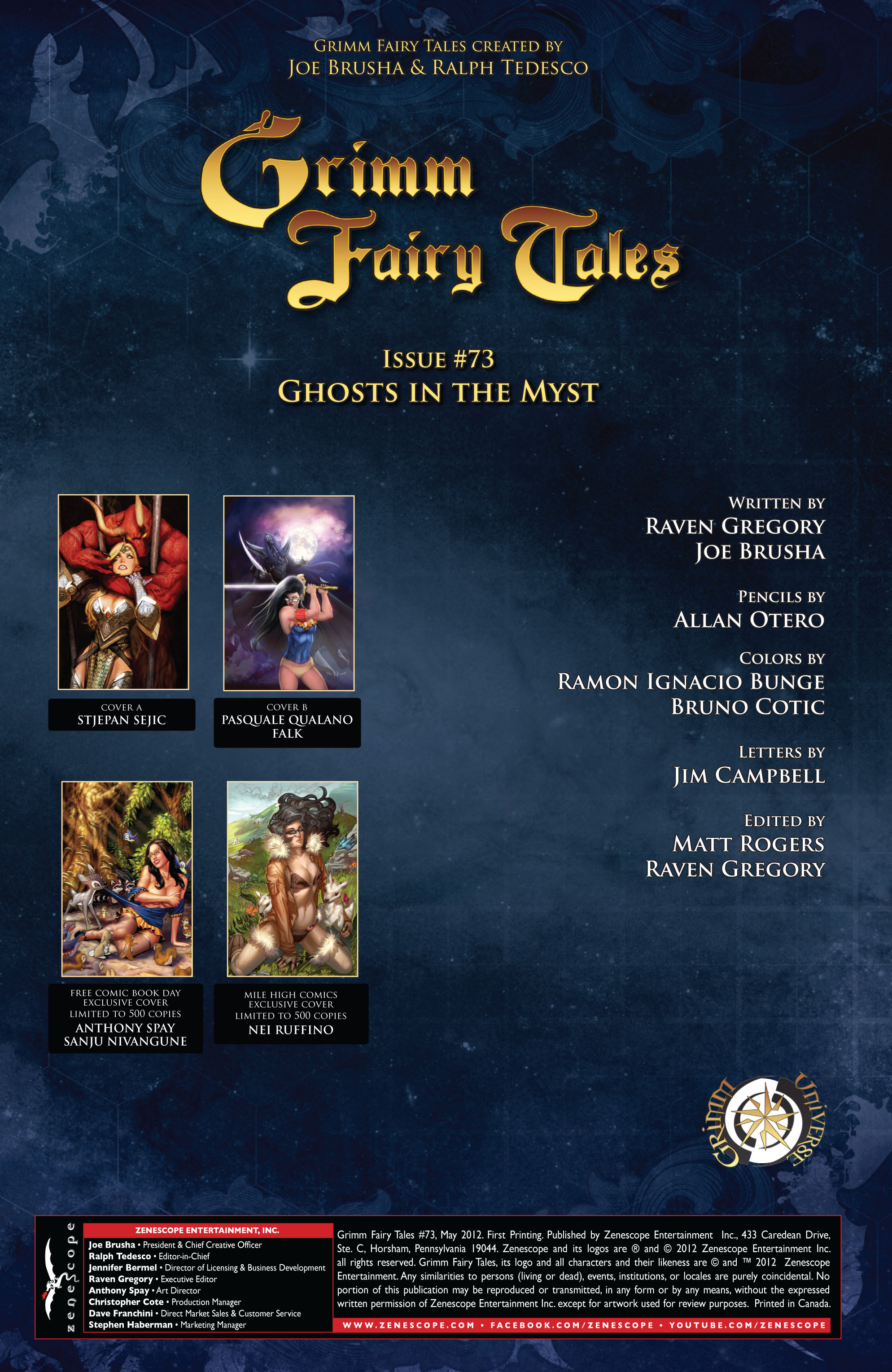 Read online Grimm Fairy Tales (2005) comic -  Issue #73 - 2