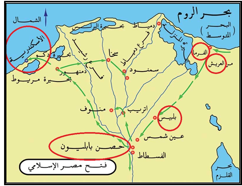 فتح مصر خط
