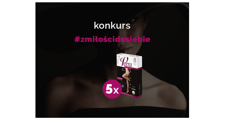 Do wygrania pończochy z linii Veera Beauty Konkurs