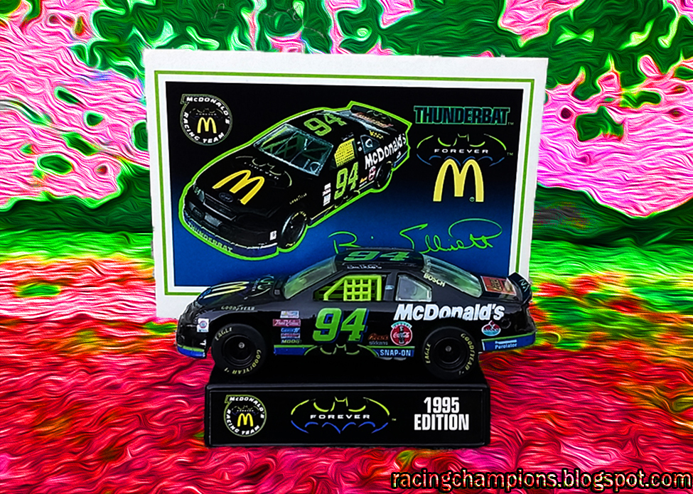 NASCAR Racing Champions Blog: Bill Elliott #94 McDonald's/Batman Forever  Thunderbat