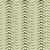 Eyelet Lace 86: Old Shale Variation | Knitting Stitch Patterns.