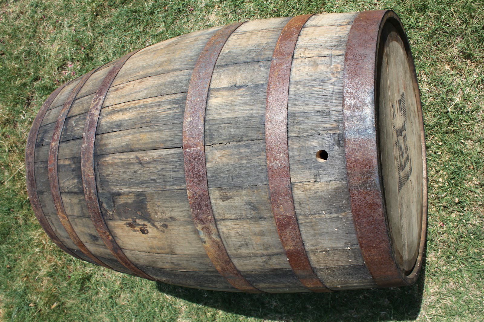 Fire Fly Fisherman Whiskey Rain Barrel