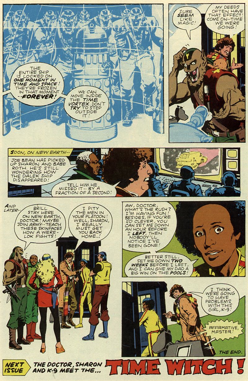 Read online Doctor Who (1984) comic -  Issue #4 - 19