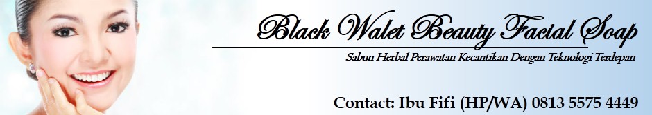 Jual Sabun Kecantikan Herbal Black Walet | HP/WA 0813 5575 4449