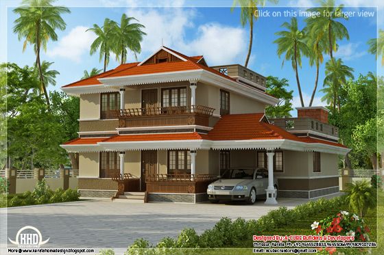 Kerala model home plan