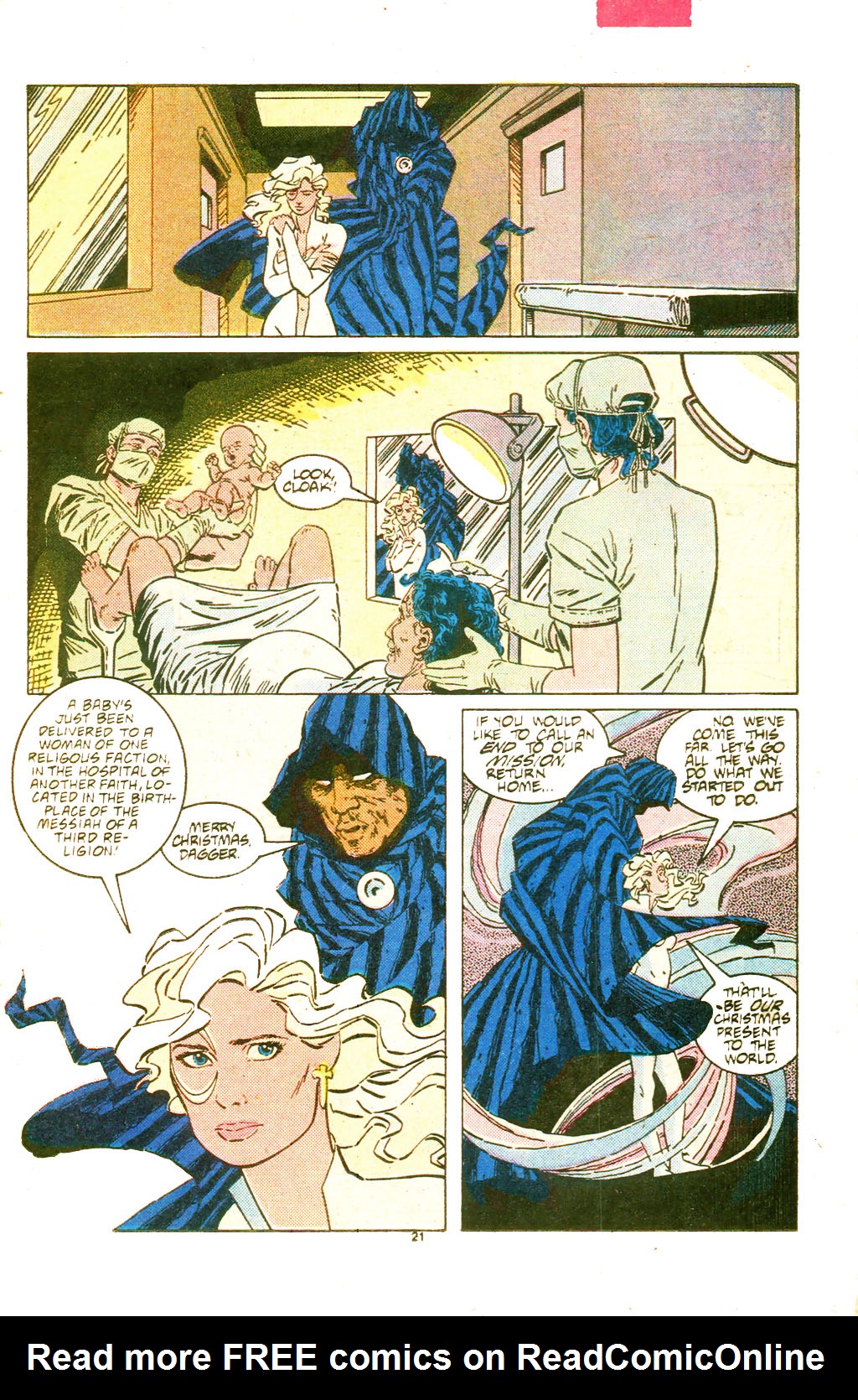 Read online Cloak and Dagger (1985) comic -  Issue #11 - 22