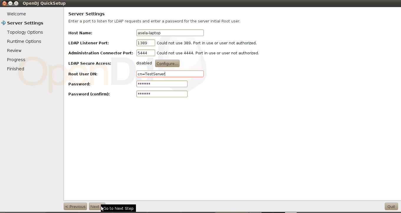 How to Configure OpenDJ with WSO2 Identity Server (WSO2IS) | SOA Security