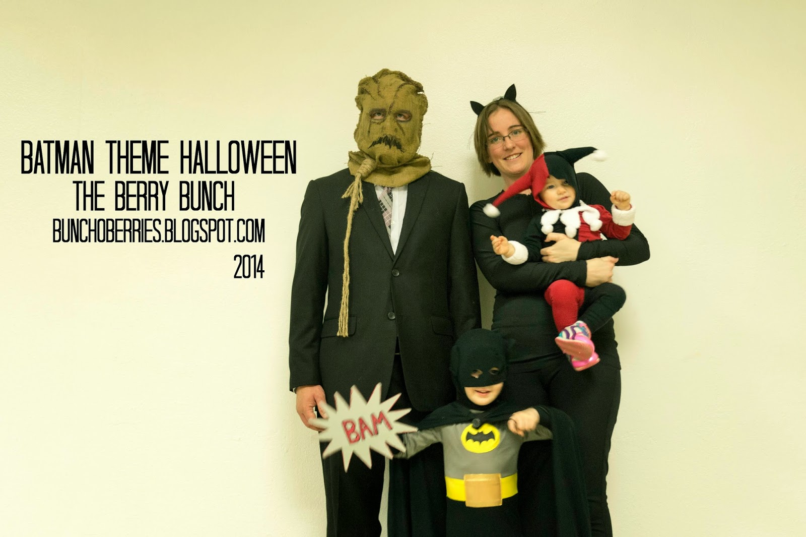 The Berry Bunch: Happy Halloween: Batman Theme Costumes
