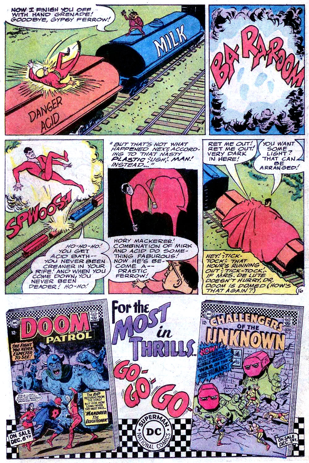 Read online Plastic Man (1966) comic -  Issue #2 - 17