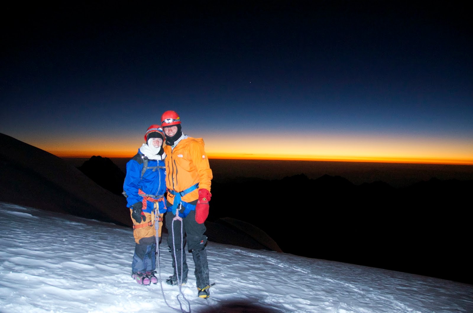 La Paz, Bolivia Climbing a Mountain Huayana Potosi