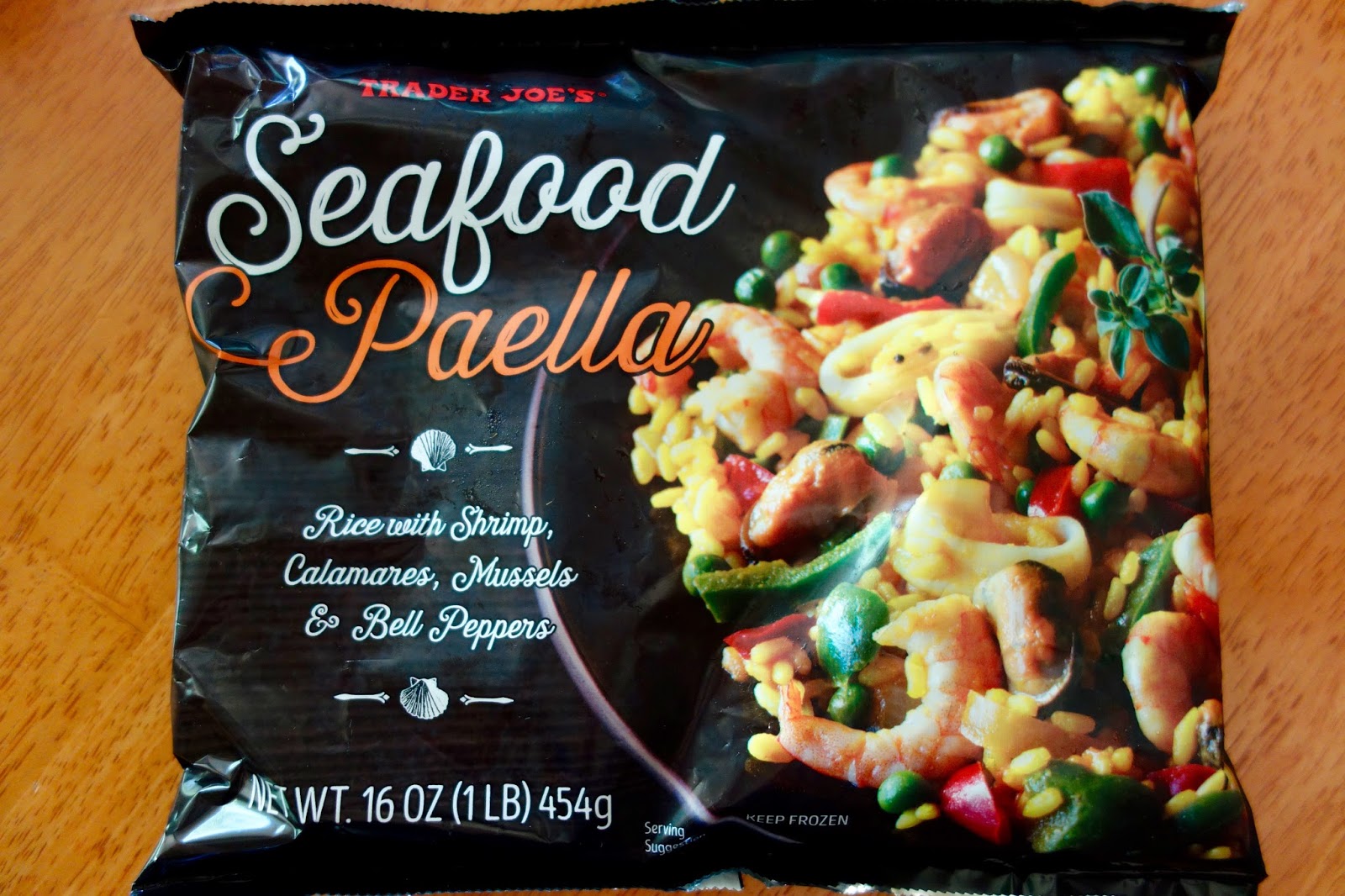 Trader Joe's Seafood Paella