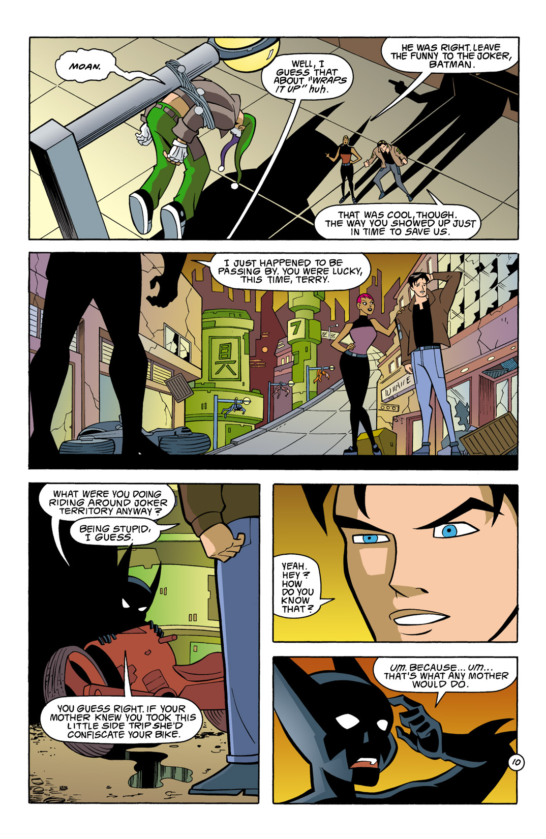 Read online Batman Beyond [II] comic -  Issue #7 - 11