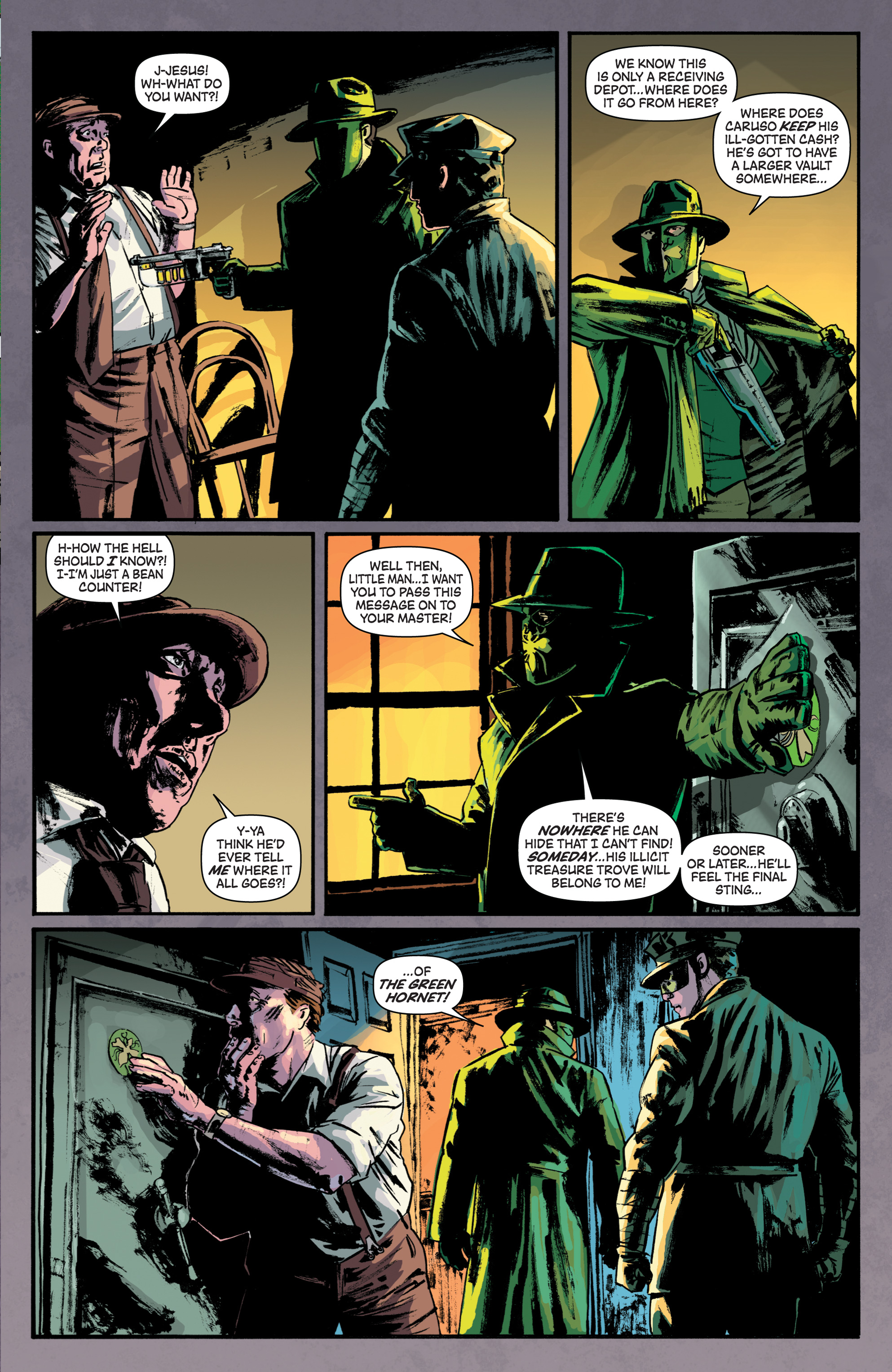 Read online Green Hornet: Year One comic -  Issue #8 - 23