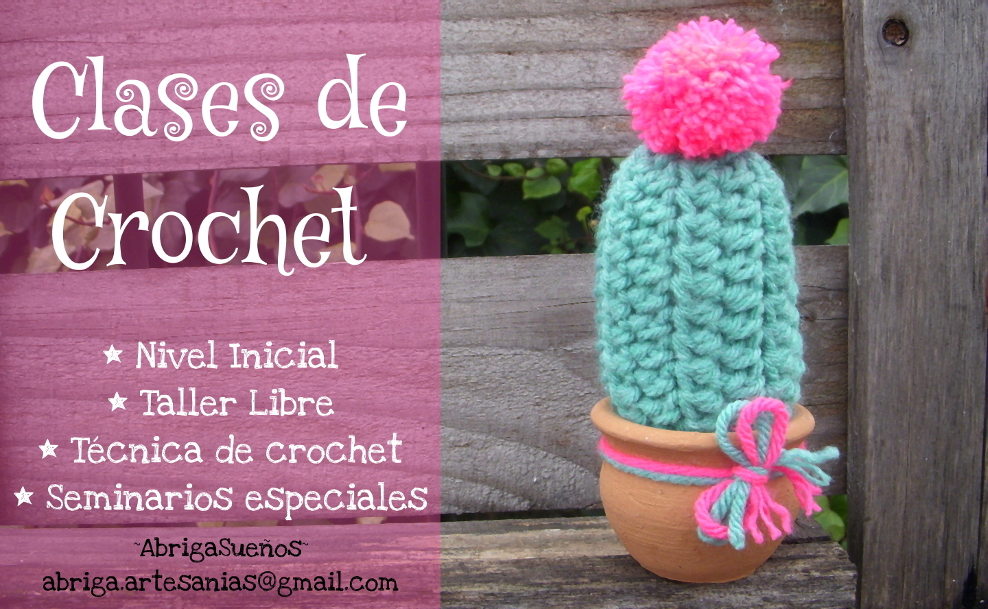 AbrigaSueños CLASES DE CROCHET