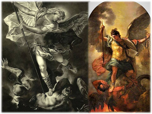 LA BATALLA QUE LIBRARON LOS ÁNGELES EN EL CIELO ORACIONES Y LEYENDAS