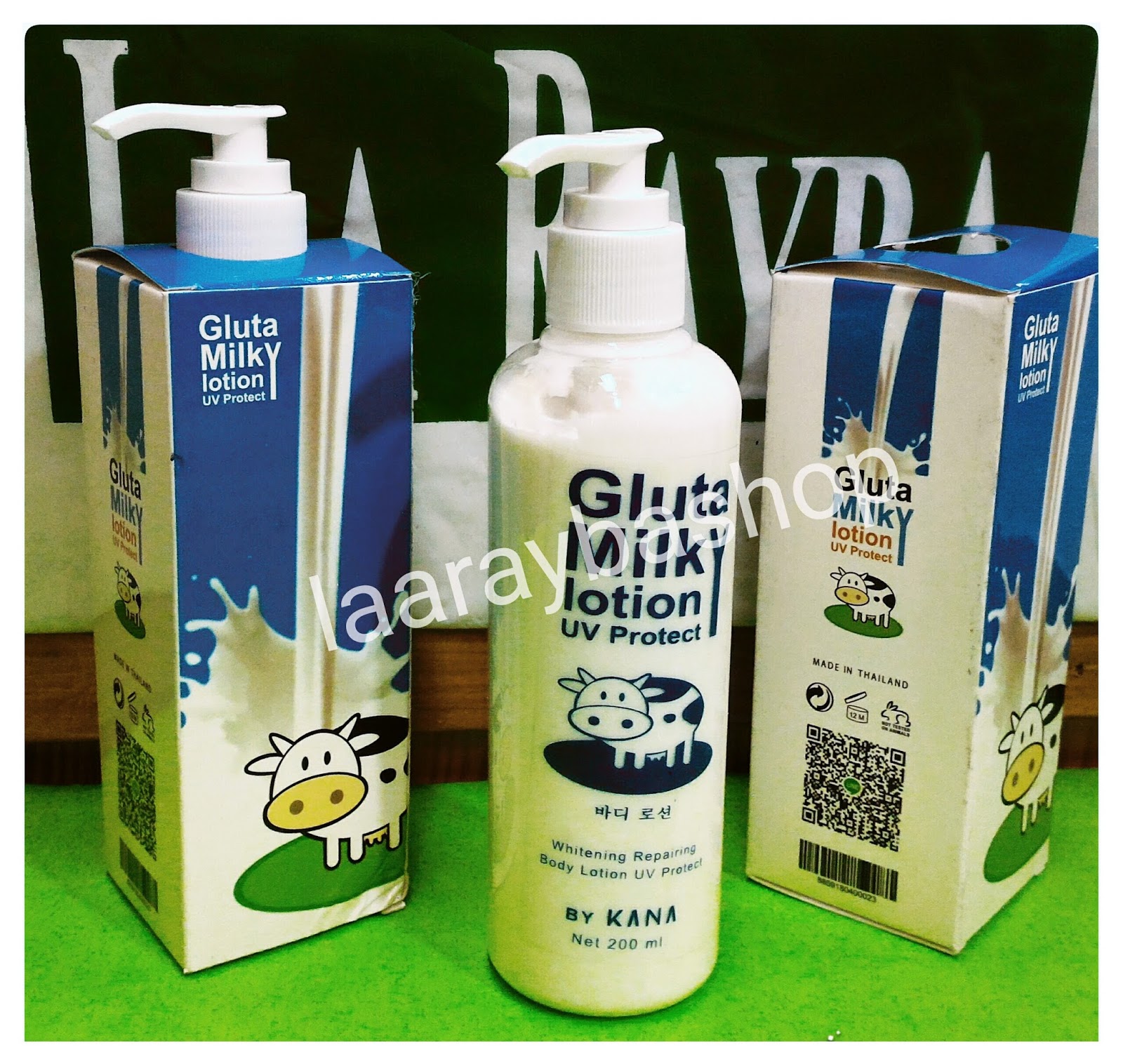 Laa Rayba Shop GLUTA MILK LOTION ORIGINAL BY KANA