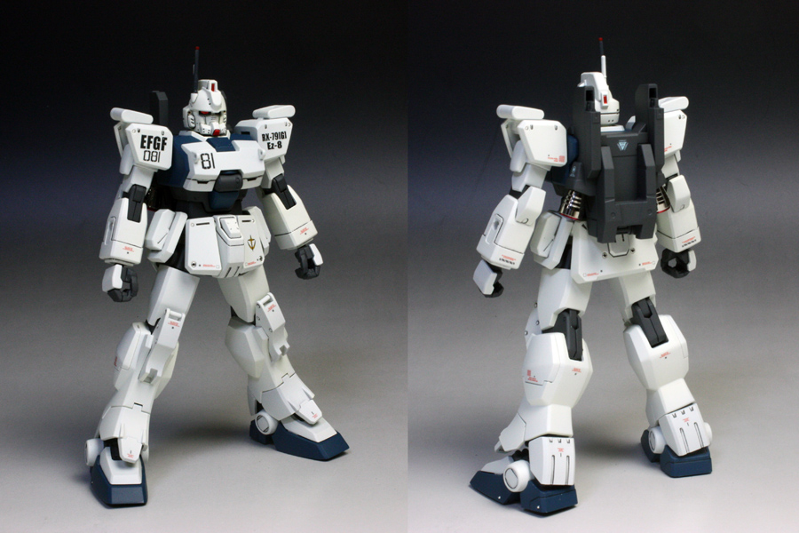 HGUC 1/144 Gundam Ez8 painted build Gundam Kits Collection News and Reviews