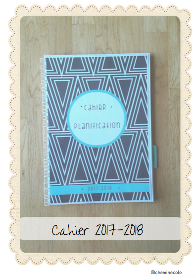 Sur le chemin de l'école Cahier planification 20172018