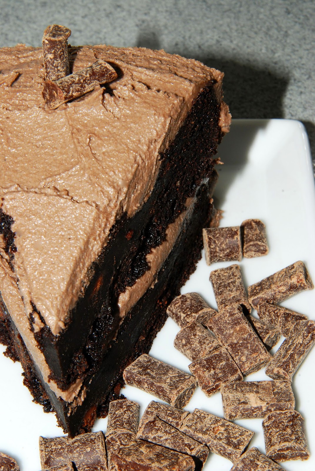 Delectably Different Kitchen Vegan GlutenFree Andes Mint Chocolate Cake