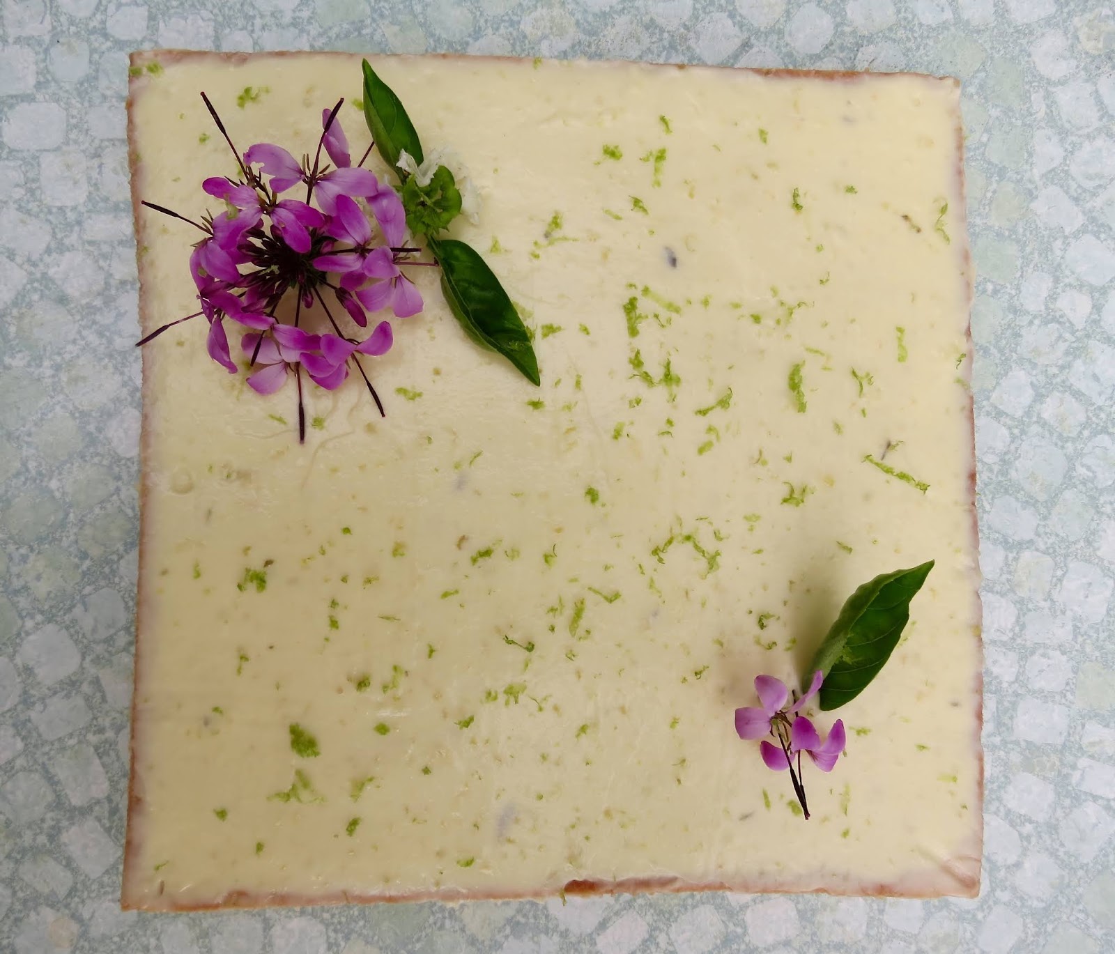 La Tarte Citron Vert Basilic De Jacques Genin