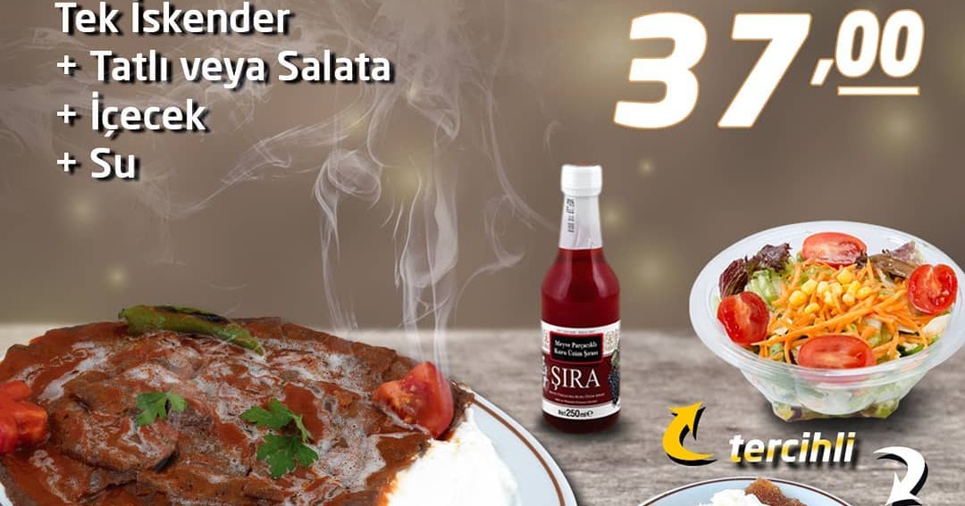 ELMACIOĞLU İSKENDER İSTASYON KAYSERİ İFTAR MENÜLERİ