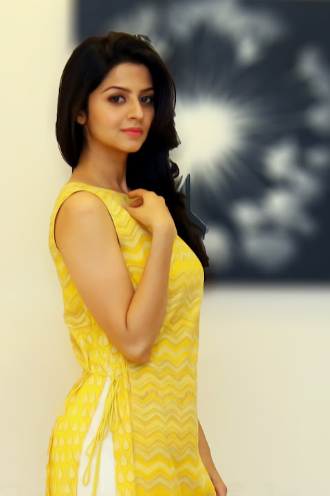 Vedhika in Yellow Photoshoot