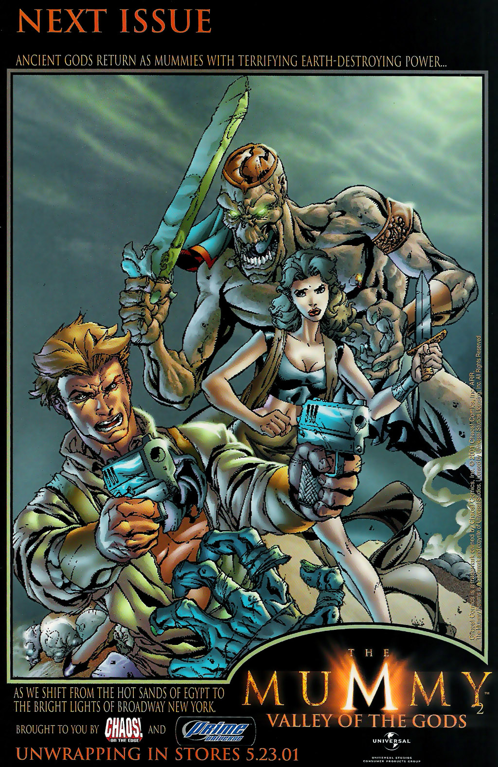 Read online The Mummy: Valley of the Gods comic -  Issue # Full - 25