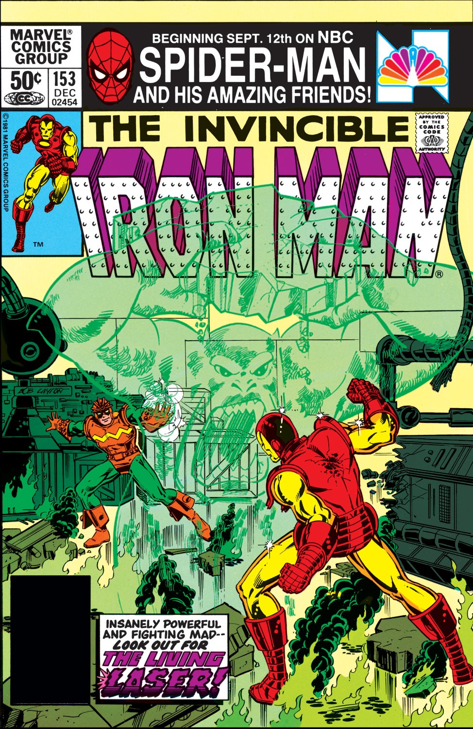 Read online Iron Man (1968) comic -  Issue #153 - 1