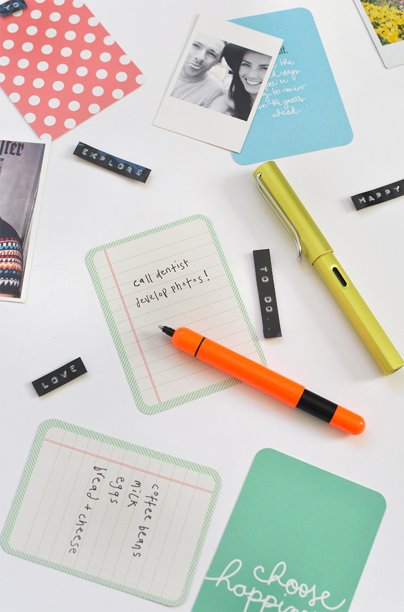 DIY label maker fridge — Caroline Burke Burkatron